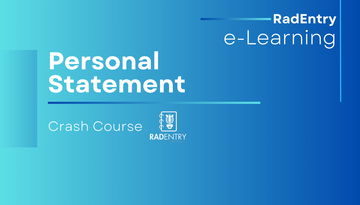 Radiography Personal Statement Review Course